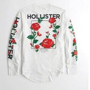 Hollister Long Sleeved T Shirt/ T Shirt Dress